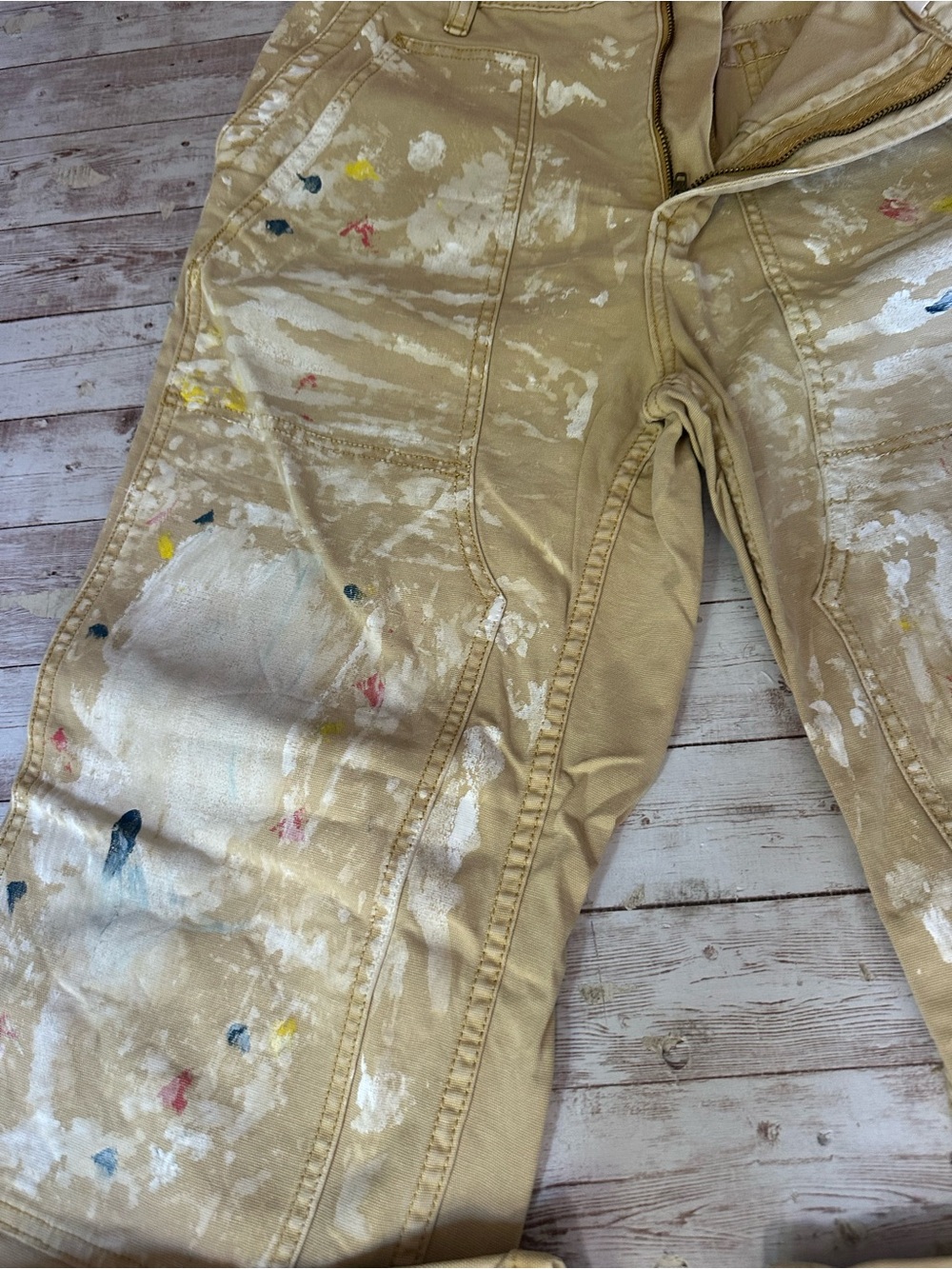 Pilcro Khaki the wanderer Pants - Picture 2 of 5
